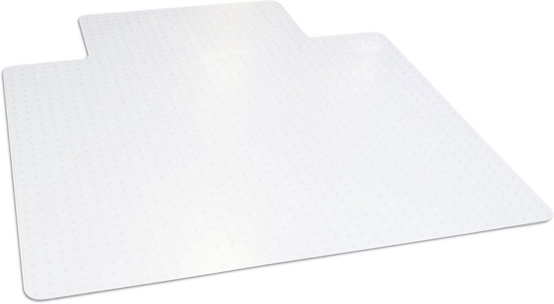 DIMEX Low Pile Carpet Office Mat Chair Mat with Lip, 45" x 53" x .11" - Image 1