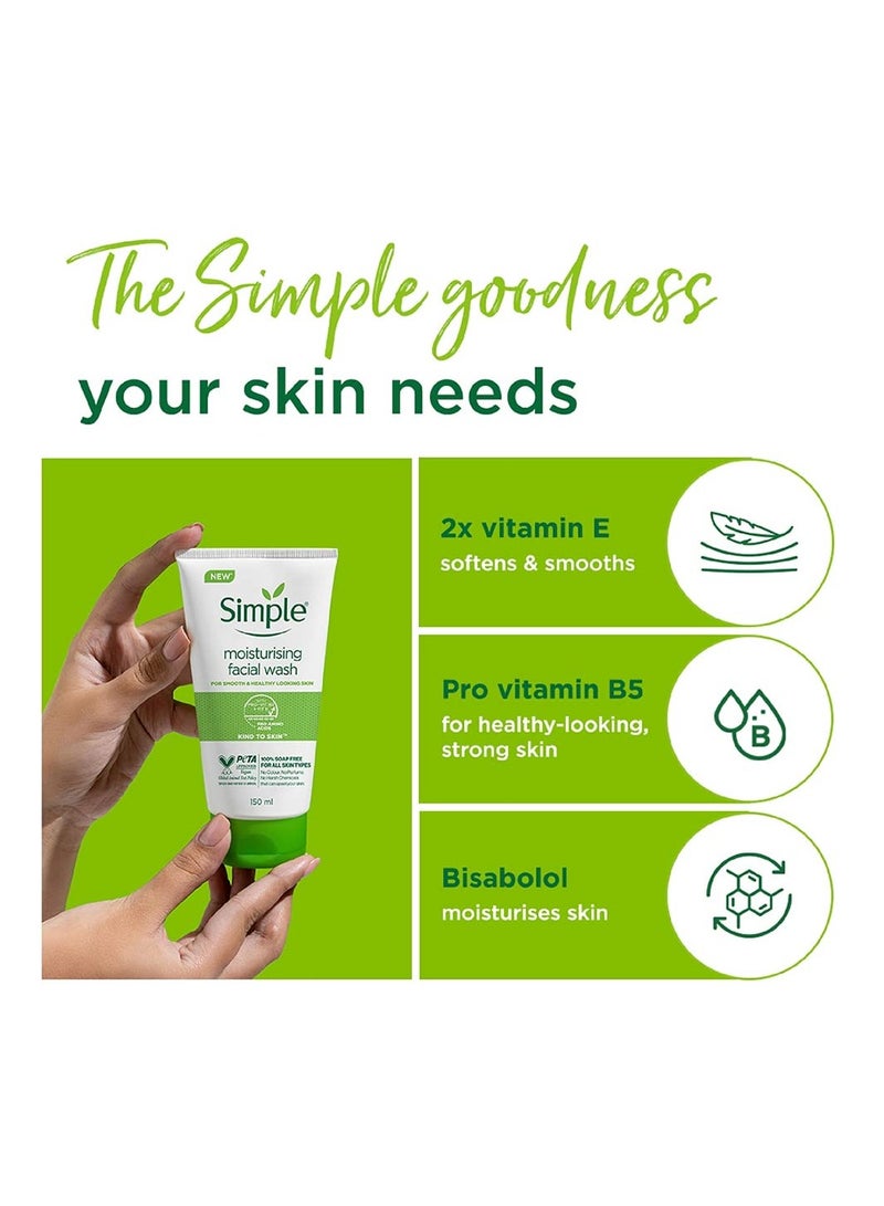 simple Moisturising Facial Wash - Image 3