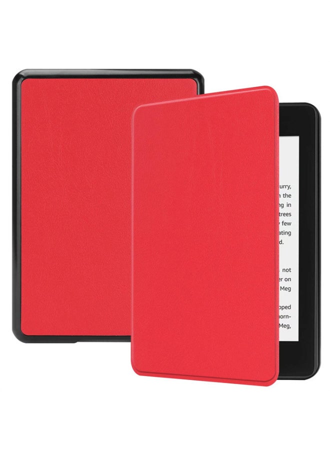 ماركة غير محددة - جراب جلدي مناسب لجهاز Kindle Paperwhite 10 Ebook 2018 KPW4 الجيل الواقي للكتب الإلكترونية - اللون: ذهبي - الطراز الملائم: Kindle Voyage 1499 - Image 1