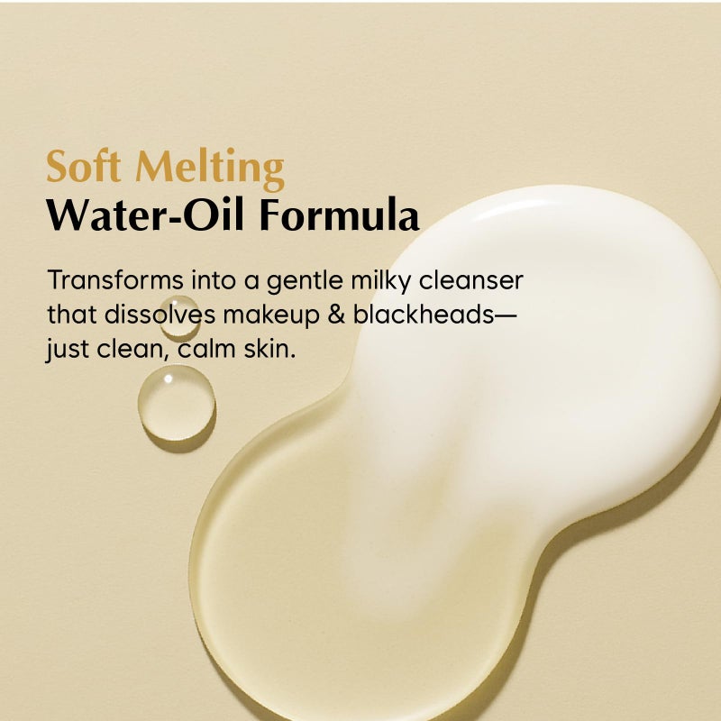 MIDHA RICE CLEANSING OIL 5.07fl.oz/150ml, Gentle Makeup Remover, Hydrating, Lightweight, Plant-Based, Moisturising, First-Step Cleanser, Balanced Skin with Residue-Free, Sebum Care Formula - Image 5