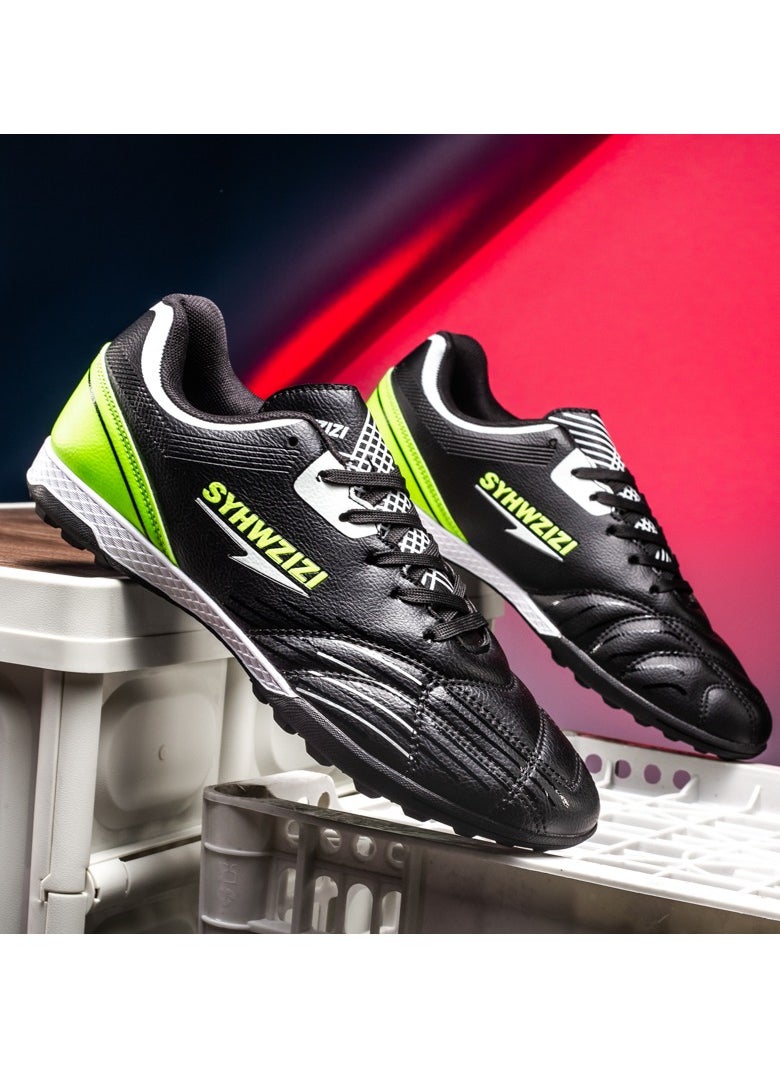 Generic Men Kids Fashion Soccer Shoes Cleats Team Sports Training TF/FG Turf Firm Comfort Low-top Football Shoes Outdoor  - Image 4