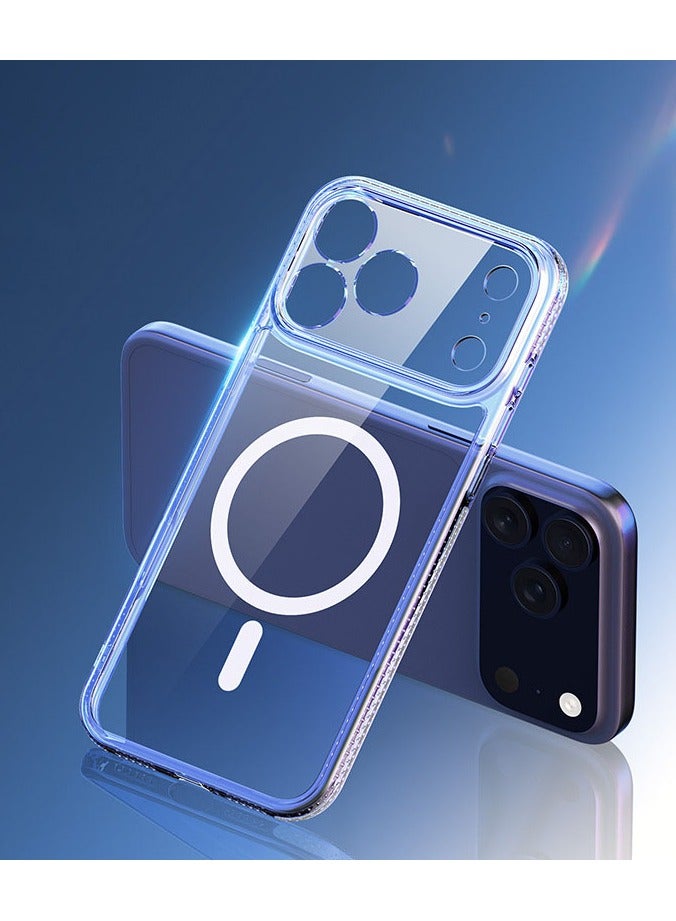 عام for iPhone 17 Pro MagSafe Case Clear Cover, 【Military-Grade Protection】, Upgrade iCrystal Anti-Yellowing Tech, Scratch-Resistant Back, Camera Control Protective, Ultra Slim Magnetic Case - Image 5