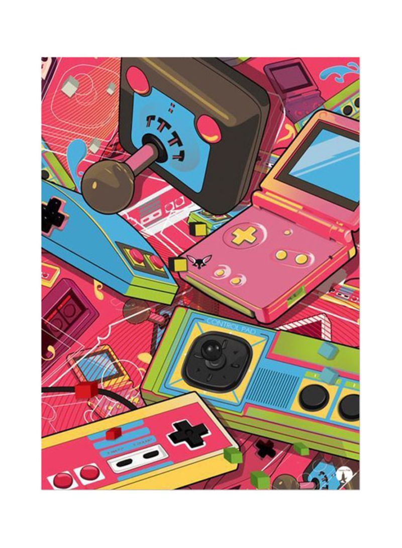 RKN Of Consols Mouse Pad Multicolour