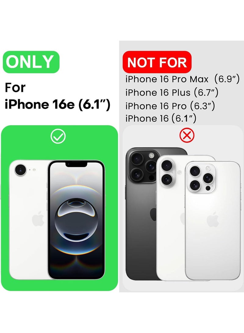 Wtech Apple iPhone 16e 5G 2025 Premium Soft Liquid Silicone Case Cover - Black - Image 5