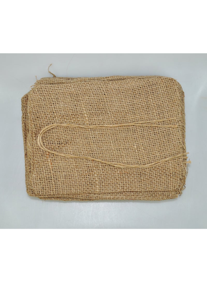 Fabric Jute Bags 12Pc 17 24 (A9233/59)