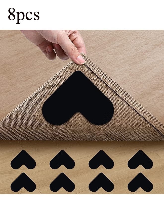 واي جيه ماكينة إمساك البساطات، تمنع تجعد السجاد مع عدم انزلاق على الوجهين (شكل القلب) - Image 1