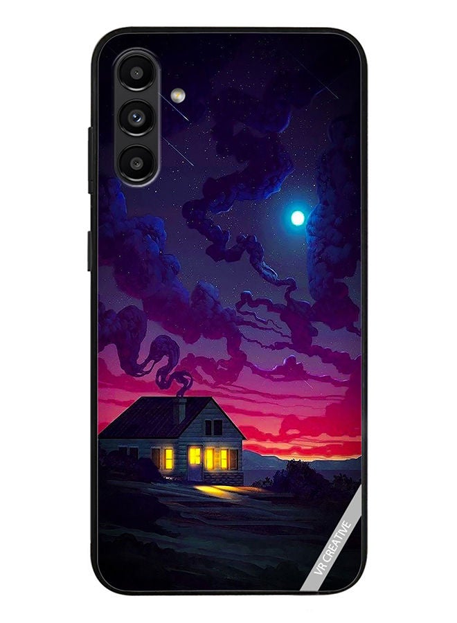 VR CREATIVE Protective Case Cover For Samsung Galaxy A13 5G House Design Multicolour - Image 1