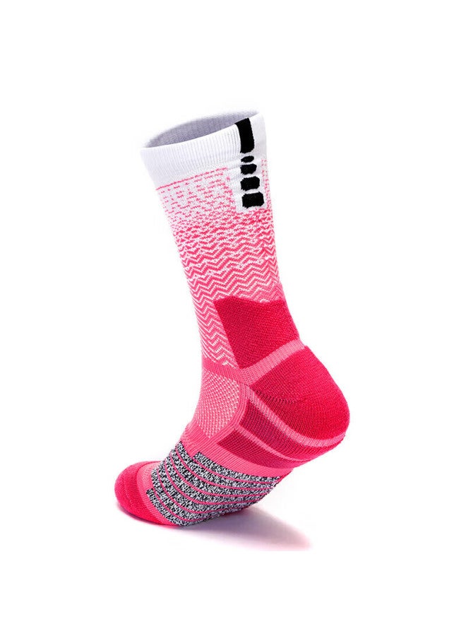 Tfo Compeion-level Outdoor Socks Breathable Durable Hiking Mountaineering Running Socks B216 Women's Rose Red - Image 4