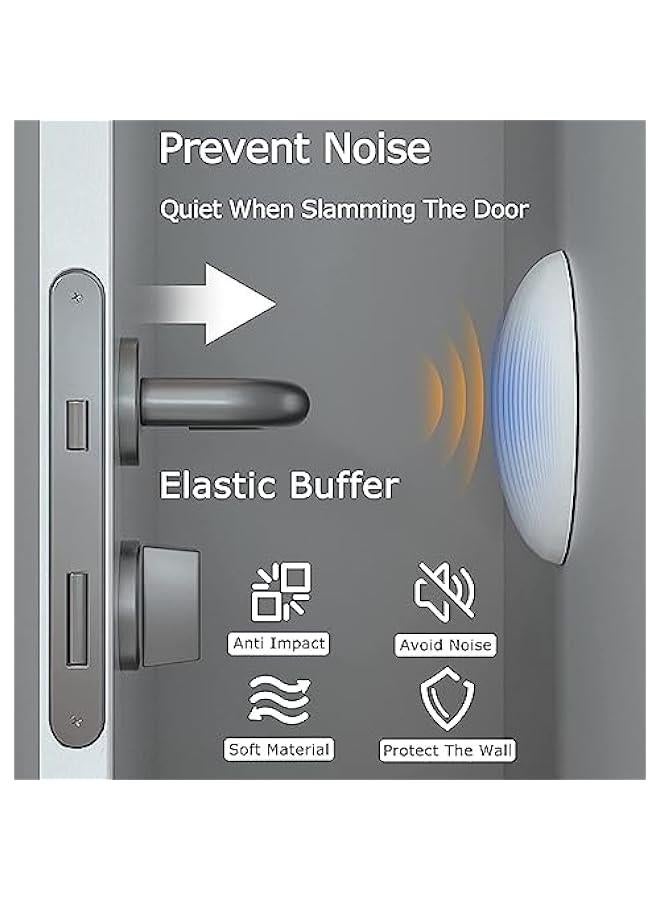 بي دبليو اس جاي دي دي ام اي مصدات ا واقية للجدار، واقي حائط لمقض الا، واقي مقض ا لاصق قوي للجدار، كاتم صوت لمقض الا مرع - Image 4