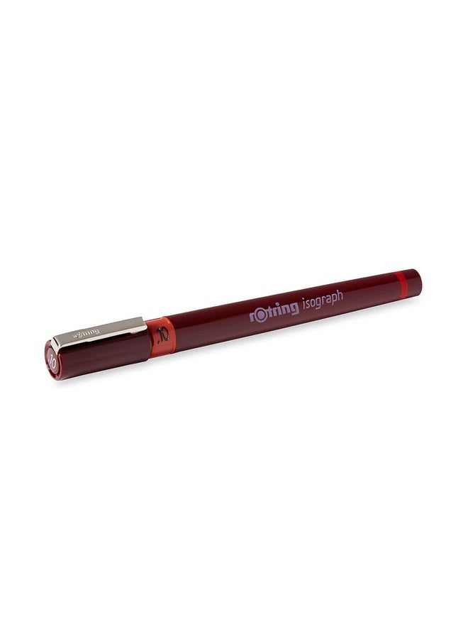 Rotring 0.1Mm Isograph Technical Drawing Pen For Sketching Mandala Art Doodling Tracing Architecture | Ink Not Included - Multicolor