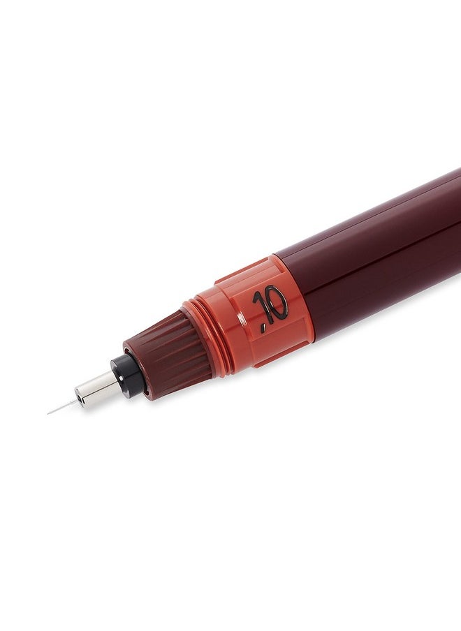 Rotring 0.1Mm Isograph Technical Drawing Pen For Sketching Mandala Art Doodling Tracing Architecture | Ink Not Included - Multicolor