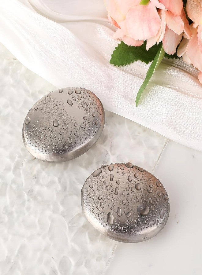 Zorzel Stainless Steel Soap, Kitchen Soap Bar Magic Soap Odor Remover Bar Hand Odor Remover Kitchen Gadgets for Fishermen for Refrigerator Deodorizers for Heavy Workers - 2 Pcs - Image 3