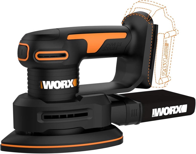 WORX WX822L.9 20V Power Share Cordless Detail Sander (Tool Only) - Image 1