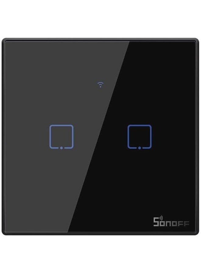 Sonoff Smart Switch WiFi + RF 433 T3 EU TX (2-channel) - Image 1