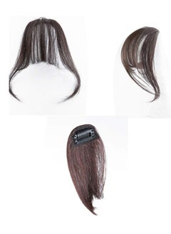 Mordely Natural Synthetic Hair Flat Bangs/Fringe Mini Hair Bangs Fashion one Clip-in Hair Extension  - Image 3