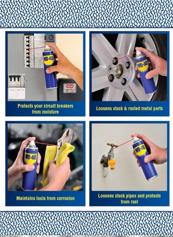 WD-40 2 Pcs WD-40 AEROSOL Multi-Use Product 330 ML. WD40 (2Pcs) - Image 3
