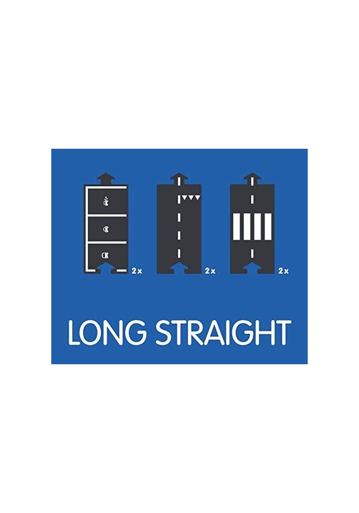 waytoplay Long Straight Extension Set for Toy Cars - Image 2