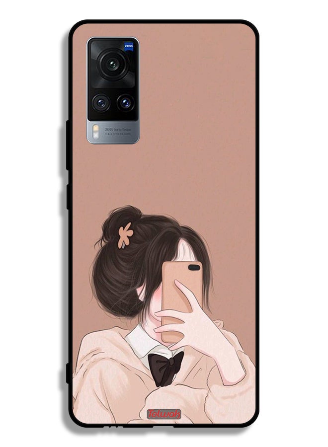 Tolwak Vivo X60 Protective Case Cover Making Selfie - Image 2
