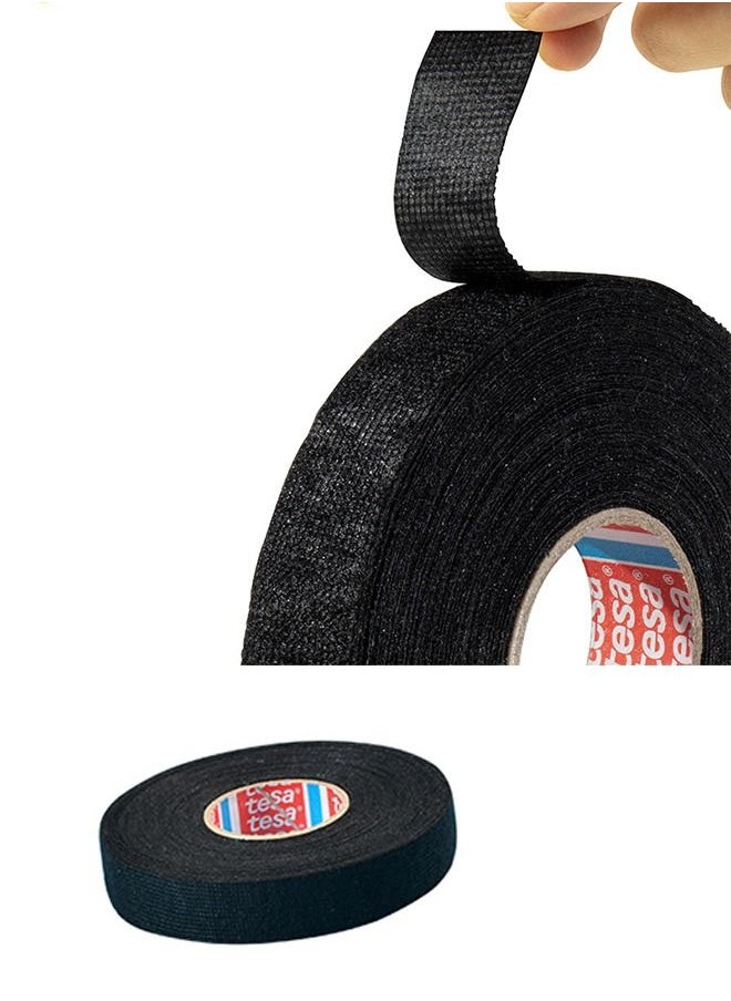Ant Professional Double -Sided Electrical Tape，Flame Retardant Indoor Outdoor High Temperature Resistance Electric Tape, Premium Black Waterproof  Resistance Tape Single Roll Black(19MM*25M)  - Image 3