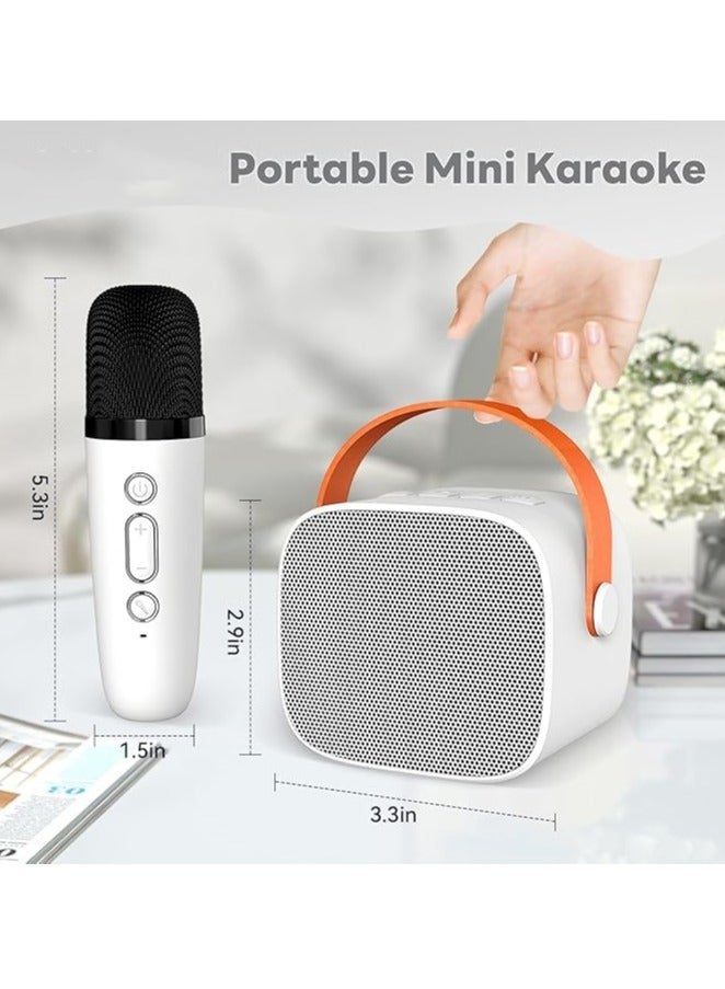Karaoke Machine for Kids and Adult, Portable Bluetooth Speaker with Wireless Microphone, Clear & Loud Sound, Karaoke Microphone Toys Gifts  - Image 2
