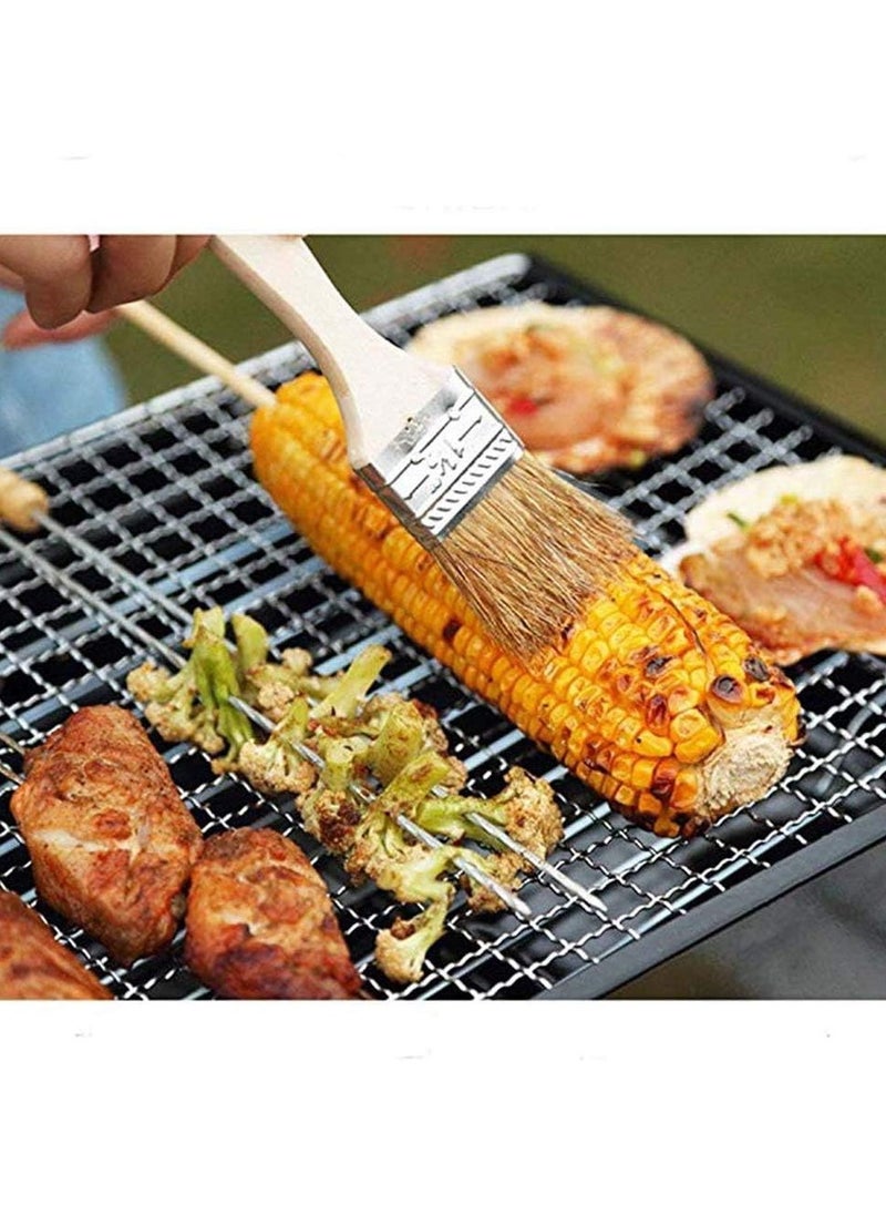 Yuwell Foldable Charcoal BBQ Grill Portable Barbecue Grill For Outdoor Household Camping Grill Black 61X22X31CM  - Image 5