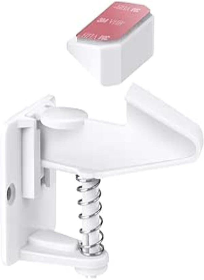 Babebay Babebay Cabinet Lock Child Safety, Cabinet Latches Locks for Baby Proofing,10 Packs Child Proof Cabinet Locks,Invisible and Safe Design,No Tools or Drilling Needed 