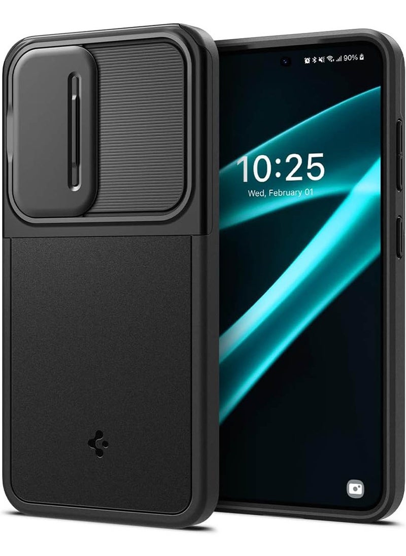 Spigen Optik Armor for Samsung Galaxy S24 case cover (2024) - Black  - Image 1