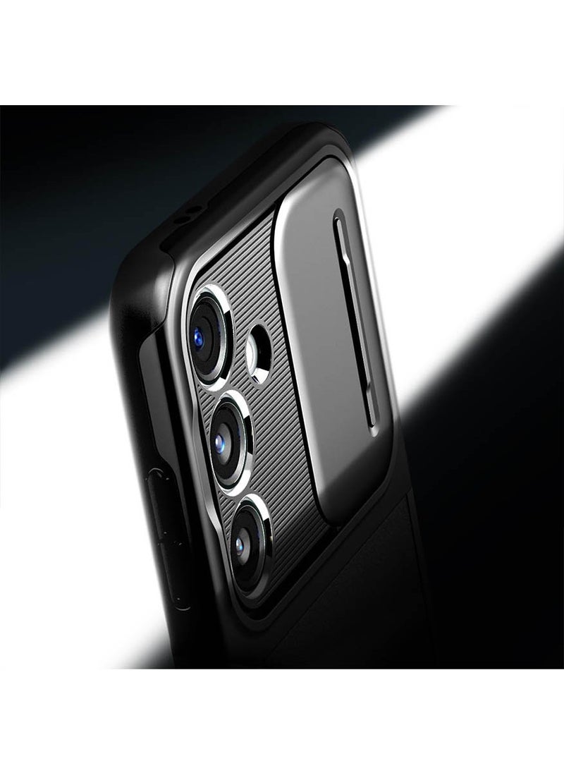 Spigen Optik Armor for Samsung Galaxy S24 case cover (2024) - Black  - Image 3
