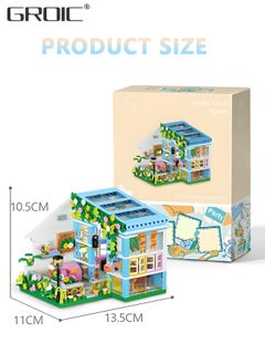 608 Piece Flower House Building Set, Micro Mini Blocks Sunshine Friendship Dreamhouse Bricks, Educational Toy, Assembling Toy - pzsku/ZE99E5AFC49EE936E3633Z/45/_/1740642720/6c6b3852-2675-4f03-ab7f-a81648a30b54