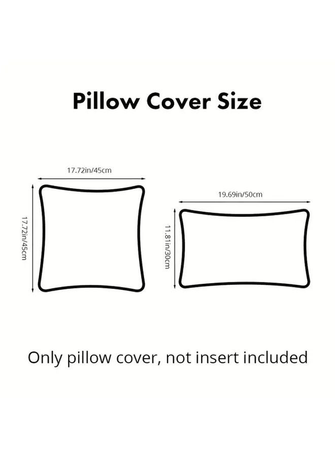 Vintage Tartan Plaid Christmas Pillow Red Green 19.69x11.81 Inch Fleece Trim - Image 4