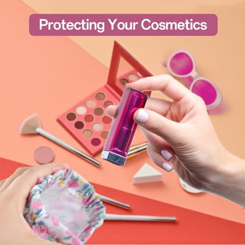 Kawn® 2pcs Makeup Pouch Small Pouches for Women, Portable Mini Makeup Bag for Purse, Self-Closing Oxford Cloth Coin Purse Pocket Cosmetics Bag Travel Organizer for Lipstick Jewelry Earphones (B) - Image 2