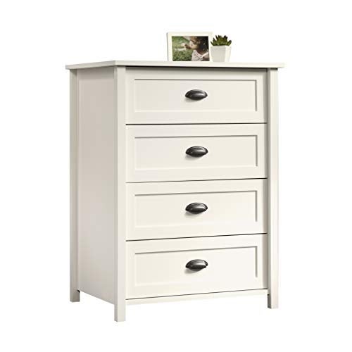 SAUDER Sauder County Line 4Drawer Chest Soft White finish
