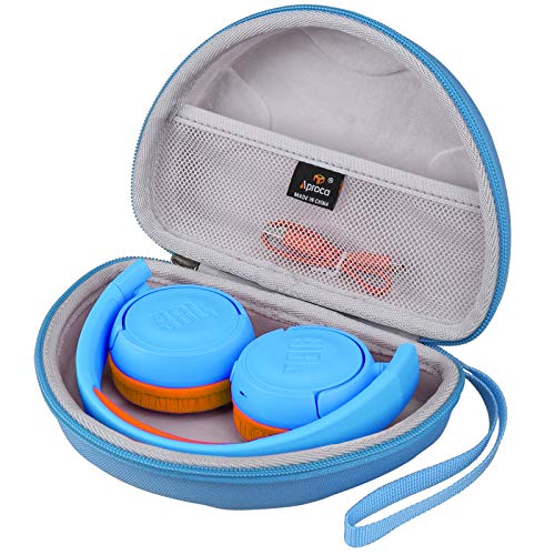 Aproca Kids Headphones Case Compatible with JBL Junior 320 / Junior 320BT / JR 300BT Kids Wireless On-Ear Wireless Headphones- Blue - Image 1