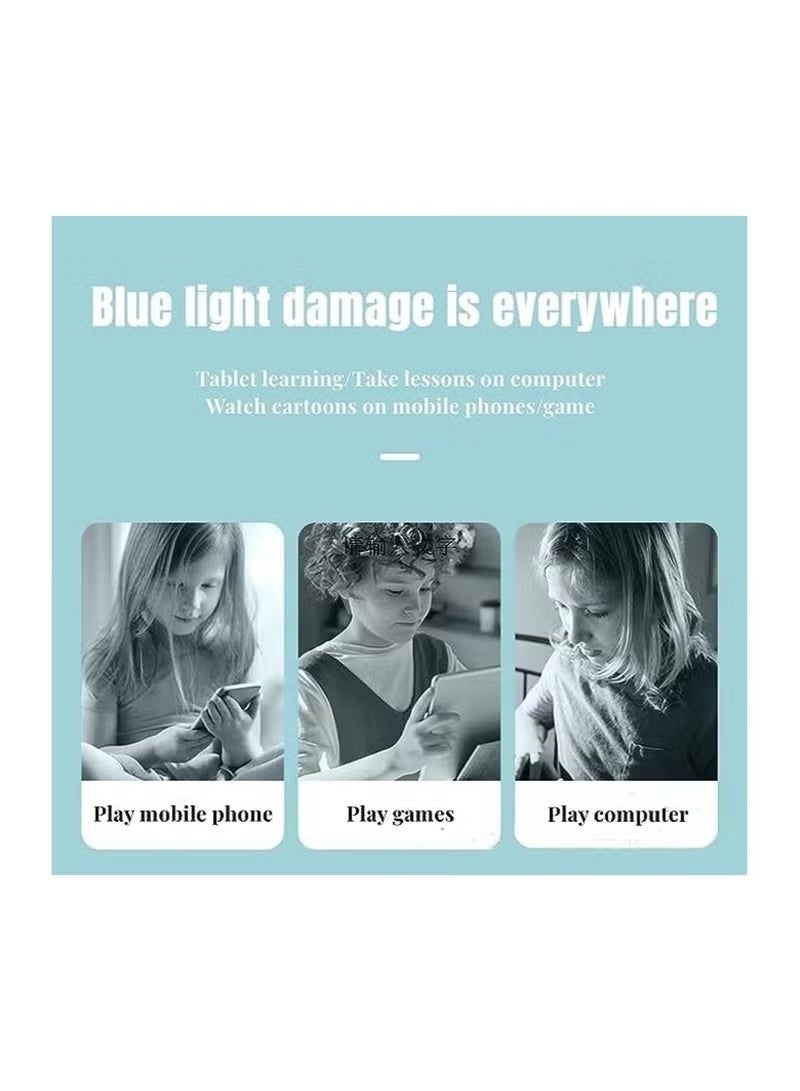 Anti-Blue Light Blocking Glasses Kids Anti Glare Eyestrain UV TV Phone Children Silicone Safety Eye wear for Boys and Girls Age 3-12 - Image 4