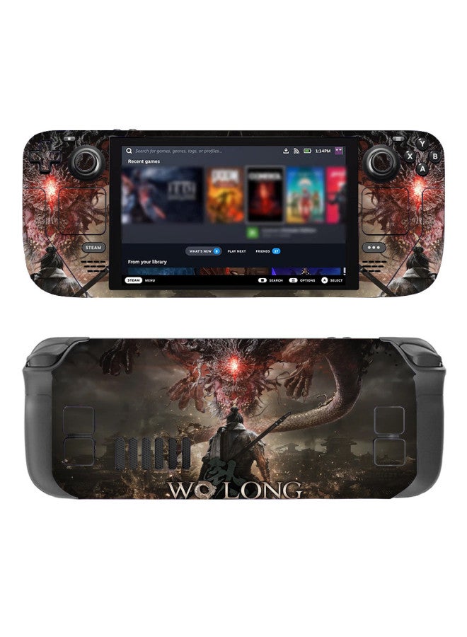 Steam Deck Handheld Computer Sticker Valve Game Body Protective Film Creative Sticker Protective Film-Color:TN—STDECK—0576 - Image 5