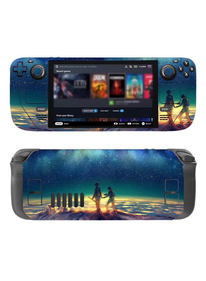 Steam Deck Handheld Computer Sticker Valve Game Body Protective Film Creative Sticker Protective Film-Color:TN—STDECK—0576 - Image 4