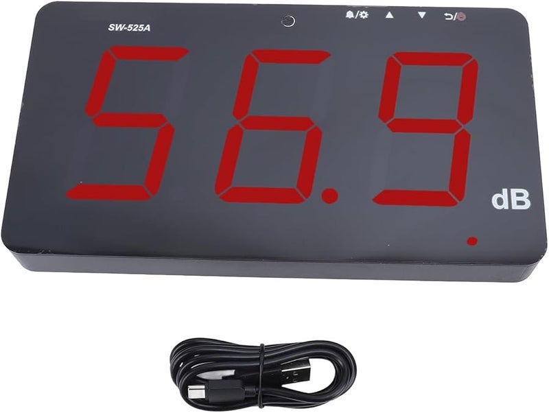 Digital Sound Level Meter 30 130dB Large Display Backlight Noise Testing Device - Image 5