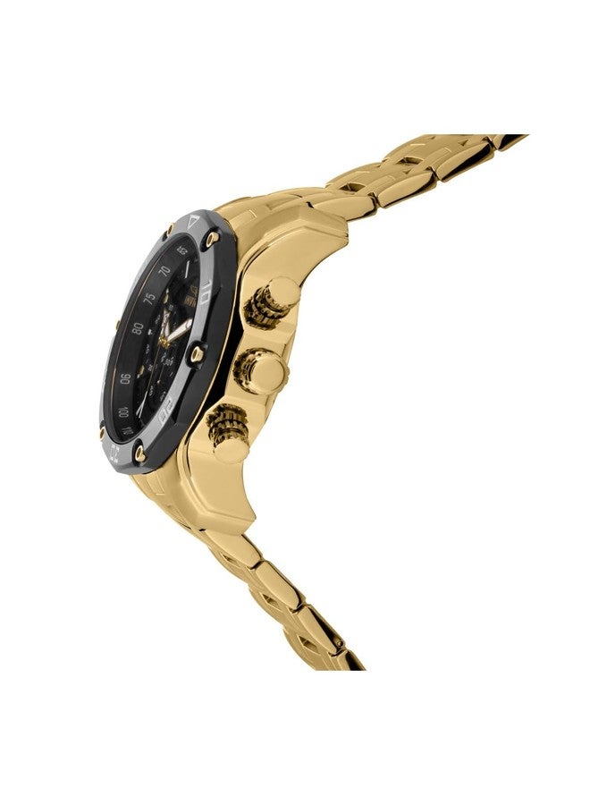 Invicta Men's Pro Diver 50mm Stainless Steel Quartz Watch, Gold (Model: 37725), Gold, Diver,Chronograph,Quartz Movement - Image 3