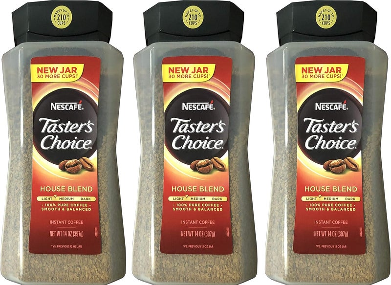 Taster's Choice House Blend Instant Coffee - 3 Pack