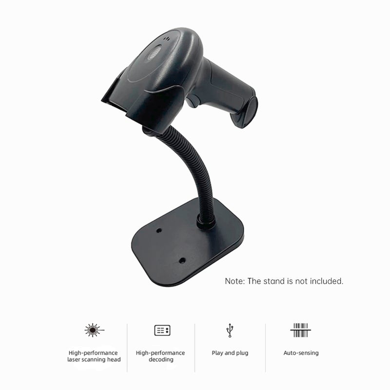 USB Barcode Scanner 1D Handheld Wired Bar Code Reader Support Paper Code Compatible with Windows Android Linux System for Supermarket Library Book Shop Logistics Retail Warehouse - Image 5