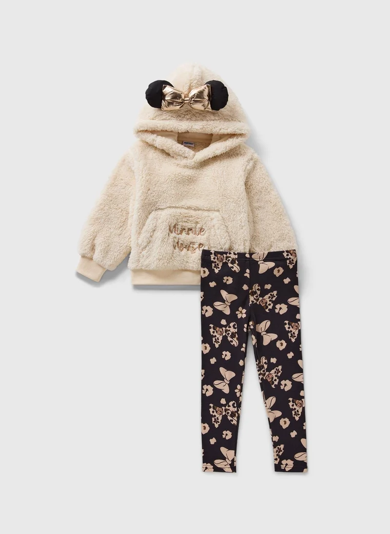 ماتلان طقم بلوزة بناتي بيج ميني فرو