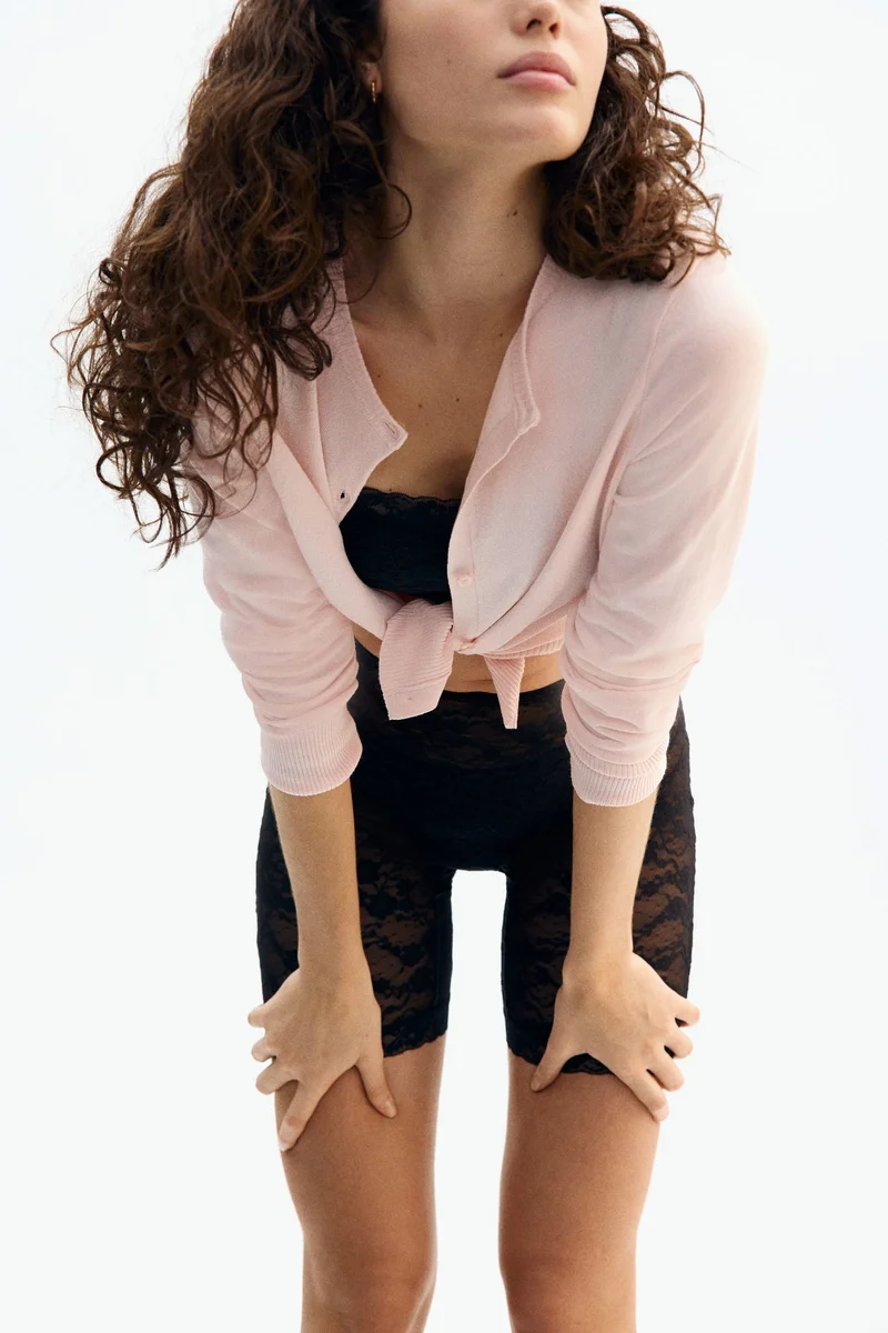 H&M Lace biker briefs