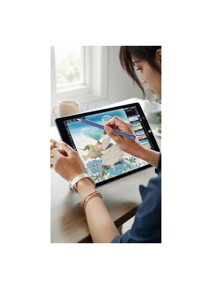 PROMASS Cute Blue Deer Silicone Case for Apple Pencil 1st Gen - Soft Protective Sleeve Accessory - Image 3