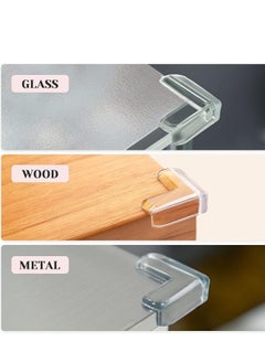 Generic 8 Pack Corner Protector for Baby, Clear Furniture Corner Guard & Edge Safety Bumpers for Table Edges & Sharp Corners - Baby Proofing (L Shape)  - Image 5