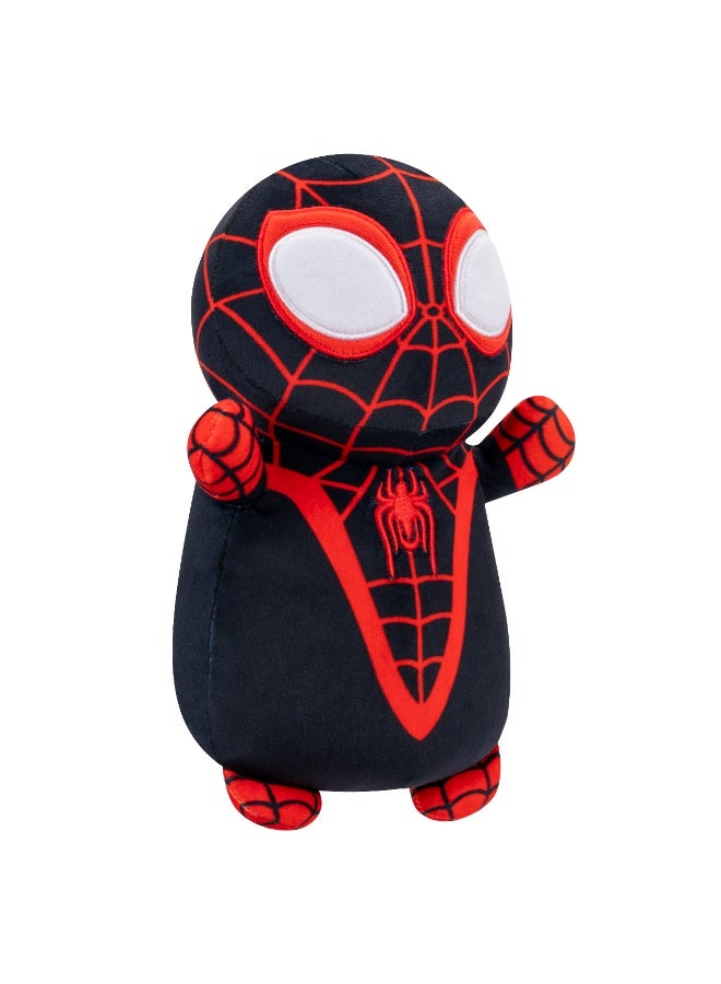 MARVEL Spidey N Friends Squishmallows 10-inches Plush Toy - Miles Spin Morales | Marvel | Spiderman | Soft Toy | Collectible Toys | Encourages Imaginative Play | Gift for Kids & Toddlers - Image 2