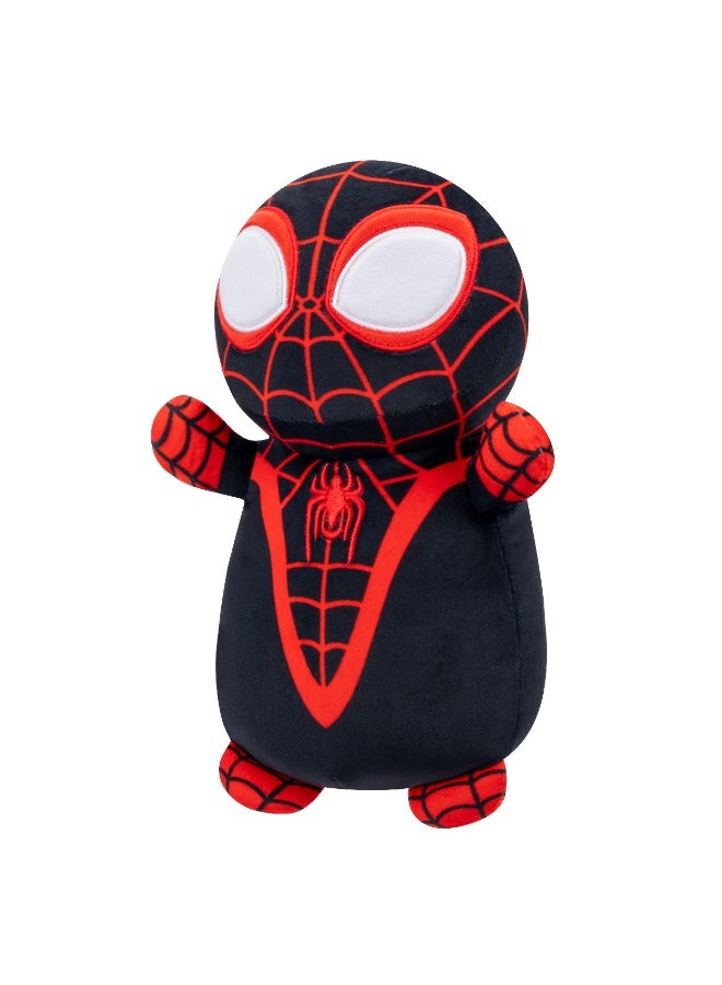 MARVEL Spidey N Friends Squishmallows 10-inches Plush Toy - Miles Spin Morales | Marvel | Spiderman | Soft Toy | Collectible Toys | Encourages Imaginative Play | Gift for Kids & Toddlers - Image 3