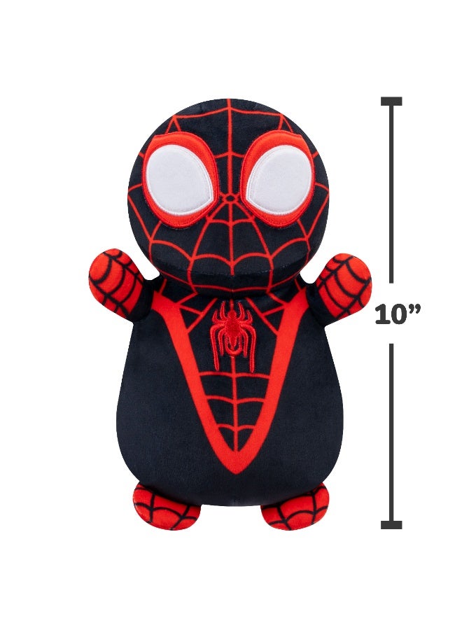 MARVEL Spidey N Friends Squishmallows 10-inches Plush Toy - Miles Spin Morales | Marvel | Spiderman | Soft Toy | Collectible Toys | Encourages Imaginative Play | Gift for Kids & Toddlers - Image 5