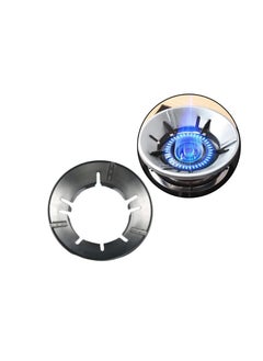 Mystte Mystte Round Gas Saver Burner Stand Gas Saver Jali Home Gas Stove Fire Windproof Energy Saving Pack of 2  - Image 1