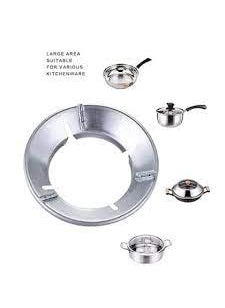 Mystte Mystte Round Gas Saver Burner Stand Gas Saver Jali Home Gas Stove Fire Windproof Energy Saving Pack of 2  - Image 5