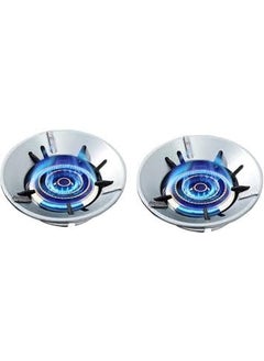 Mystte Mystte Round Gas Saver Burner Stand Gas Saver Jali Home Gas Stove Fire Windproof Energy Saving Pack of 2  - Image 2